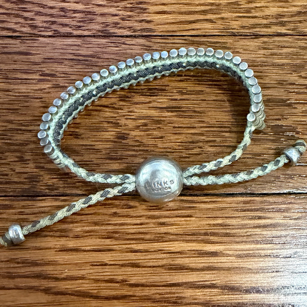 Genuine Links Of London Sterling Silver Friendship Bracelet